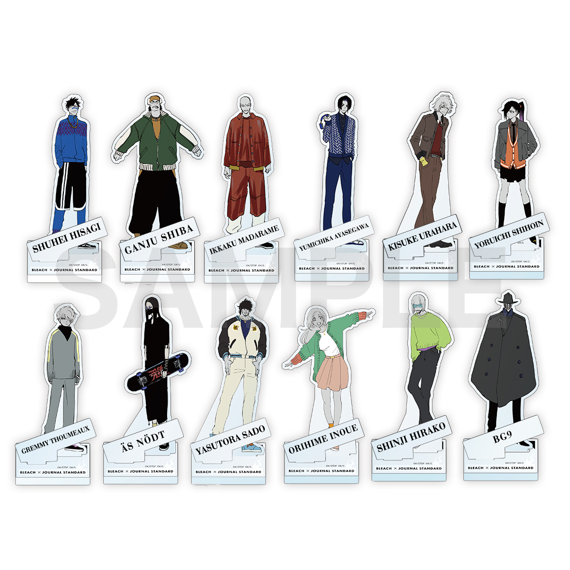 BLEACH 平子真子 ジャーナルスタンダード アクスタ グッズ まとめ売り 希少BLEACH ジャーナルスタンダードアクリルスタンド平子真子 BLEACH