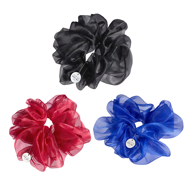 チャーム付きシュシュ＜A Rosy Show＞_赤【LUNA SEA OFFICIAL WEB STORE】