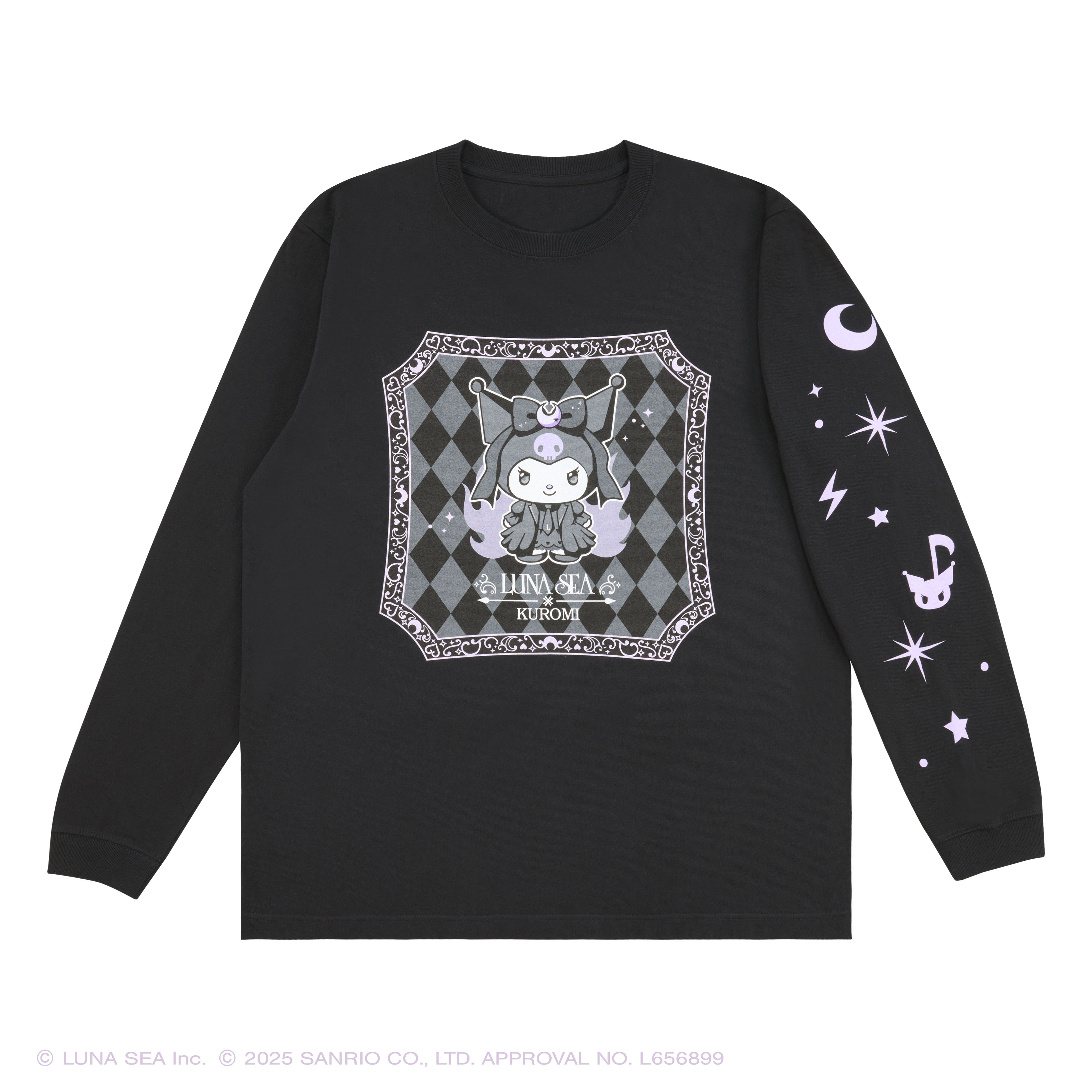 LUNA SEA×KUROMI ロングスリーブTシャツ【LUNA SEA OFFICIAL WEB STORE】