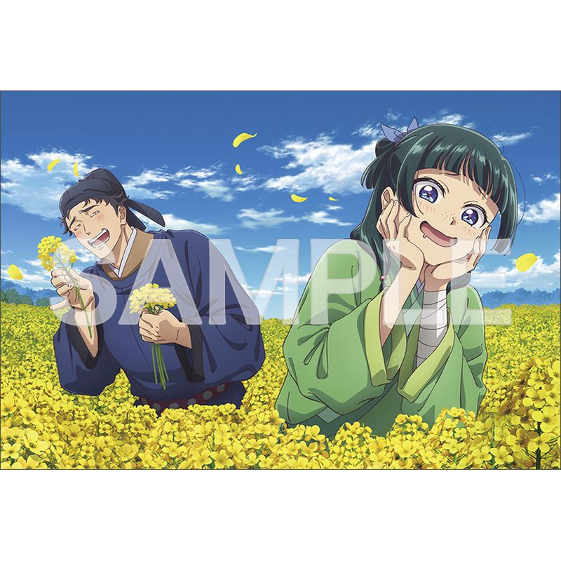 薬屋のひとりごと」ポストカードセットvol.2（水仙、正月、寒牡丹