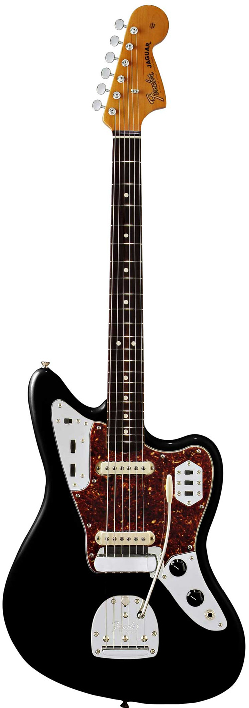 Fender American Vintage 62 Jaguar Black | guitarguitar