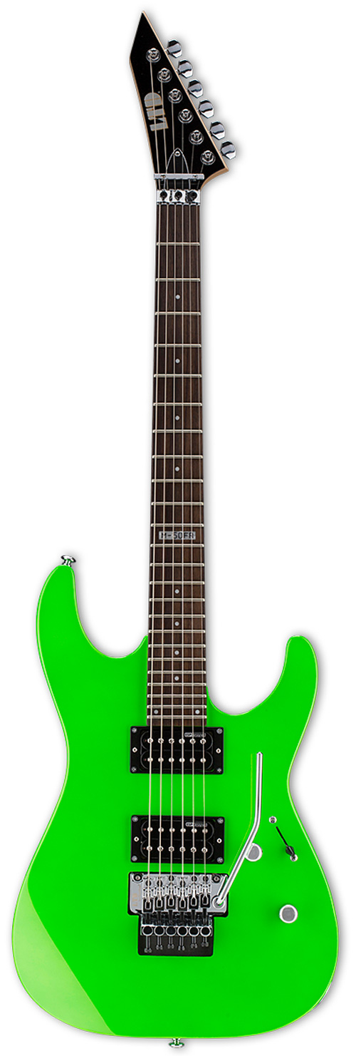 ESP LTD M-50FR Neon Green | guitarguitar