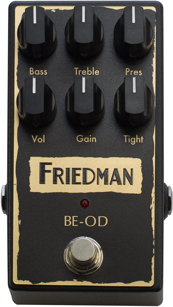 Friedman BE OD Brown Eye Overdrive Pedal | guitarguitar