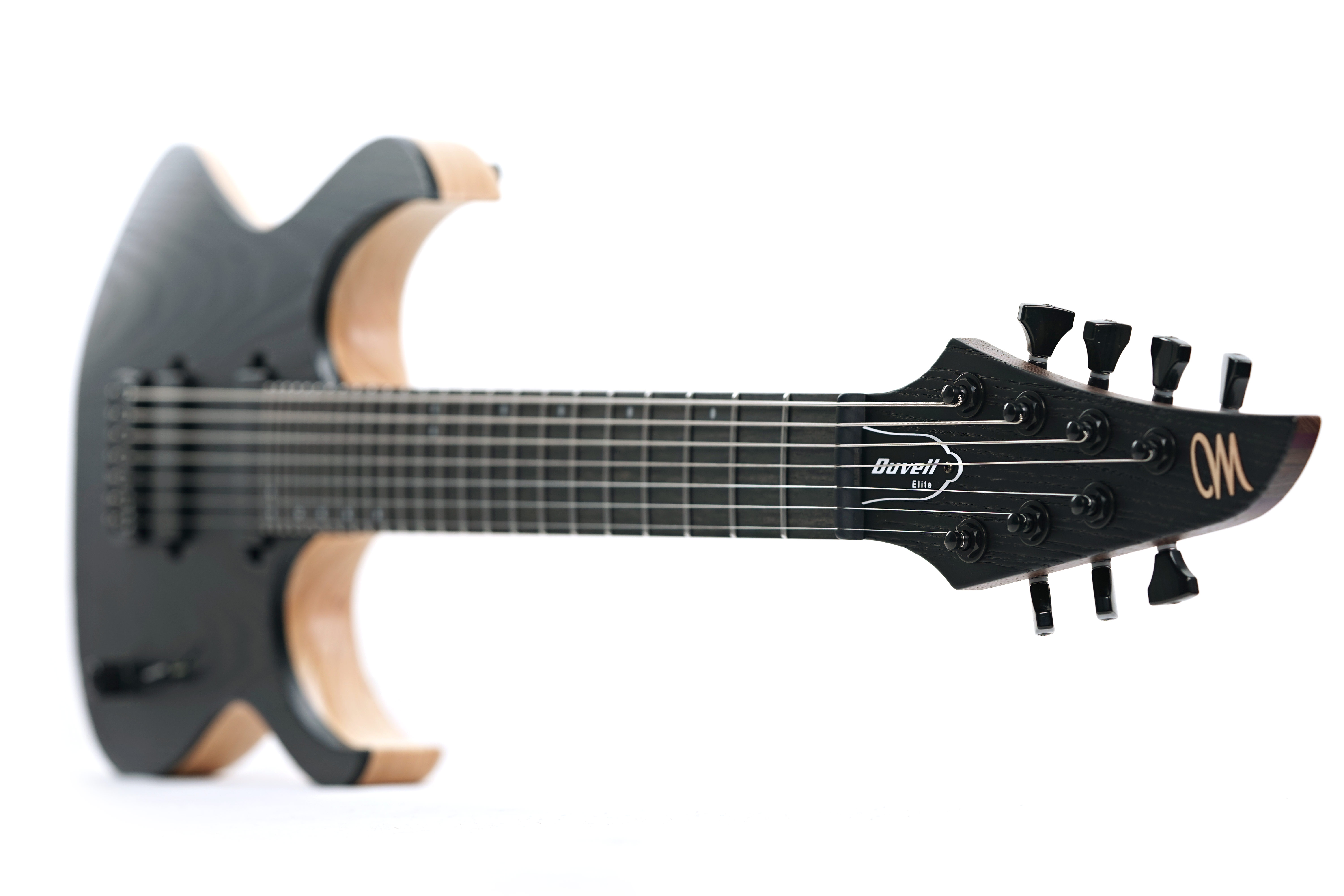 Mayones Duvell Elite Pro 7 Monolith Black Matt Ash #DF2504017