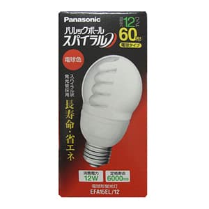 EFA15EL/12 (パナソニック)｜60W形｜電球形蛍光灯｜電材堂【公式】