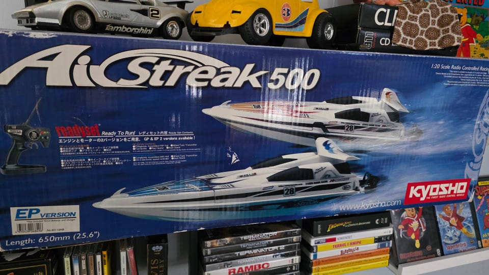 kyosho Streak 500 ep fjernstyrt racerbåt | FINN-torget