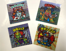 滋賀県オリジナルデザインのビックリマンシールは4種類 - びわ湖大津