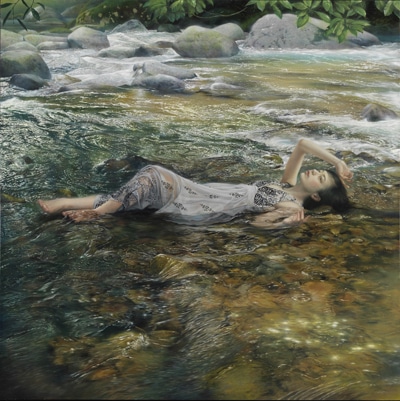 千葉ホキ美術館で「写実絵画大賞展」 若手作家の入選37作品一堂に