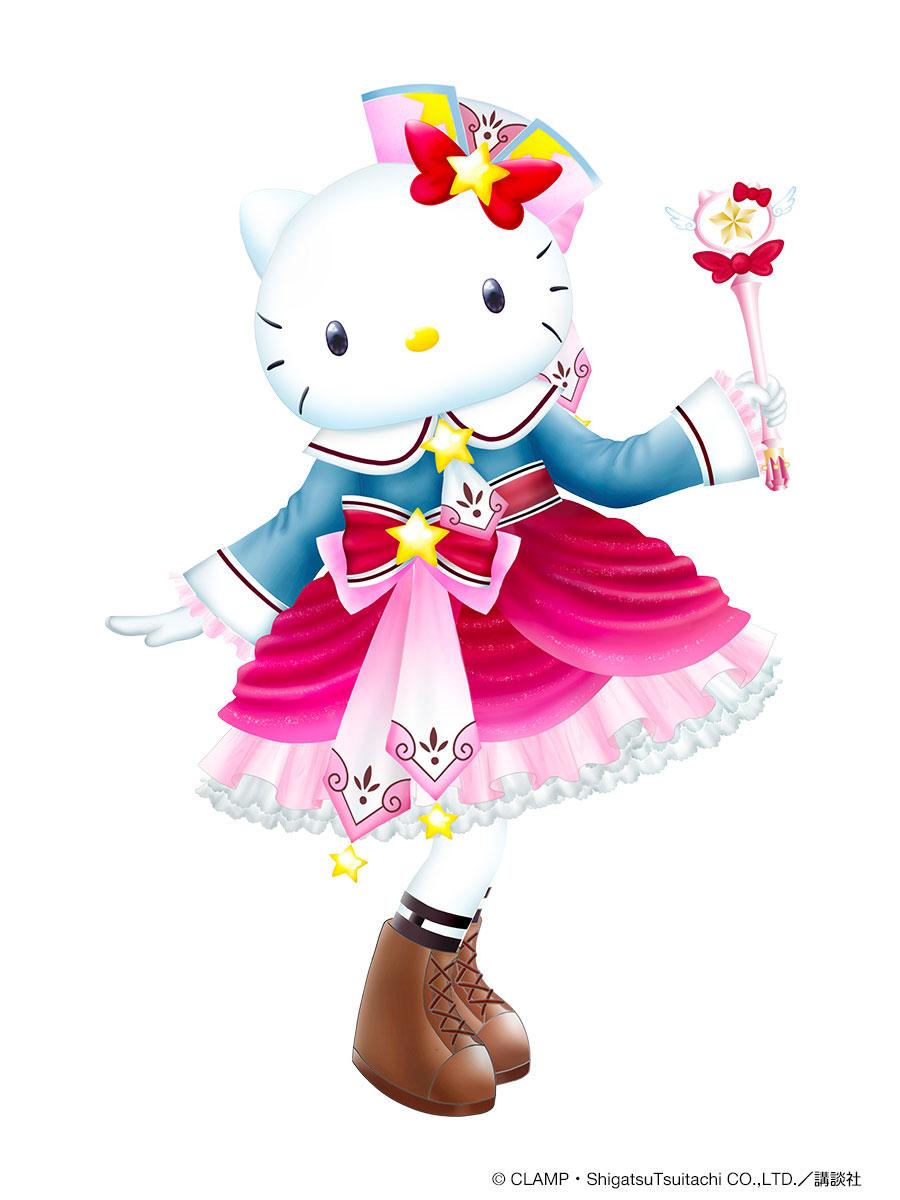 ピューロランドとCLAMPがコラボ 「ハローキティ」50周年記念企画で