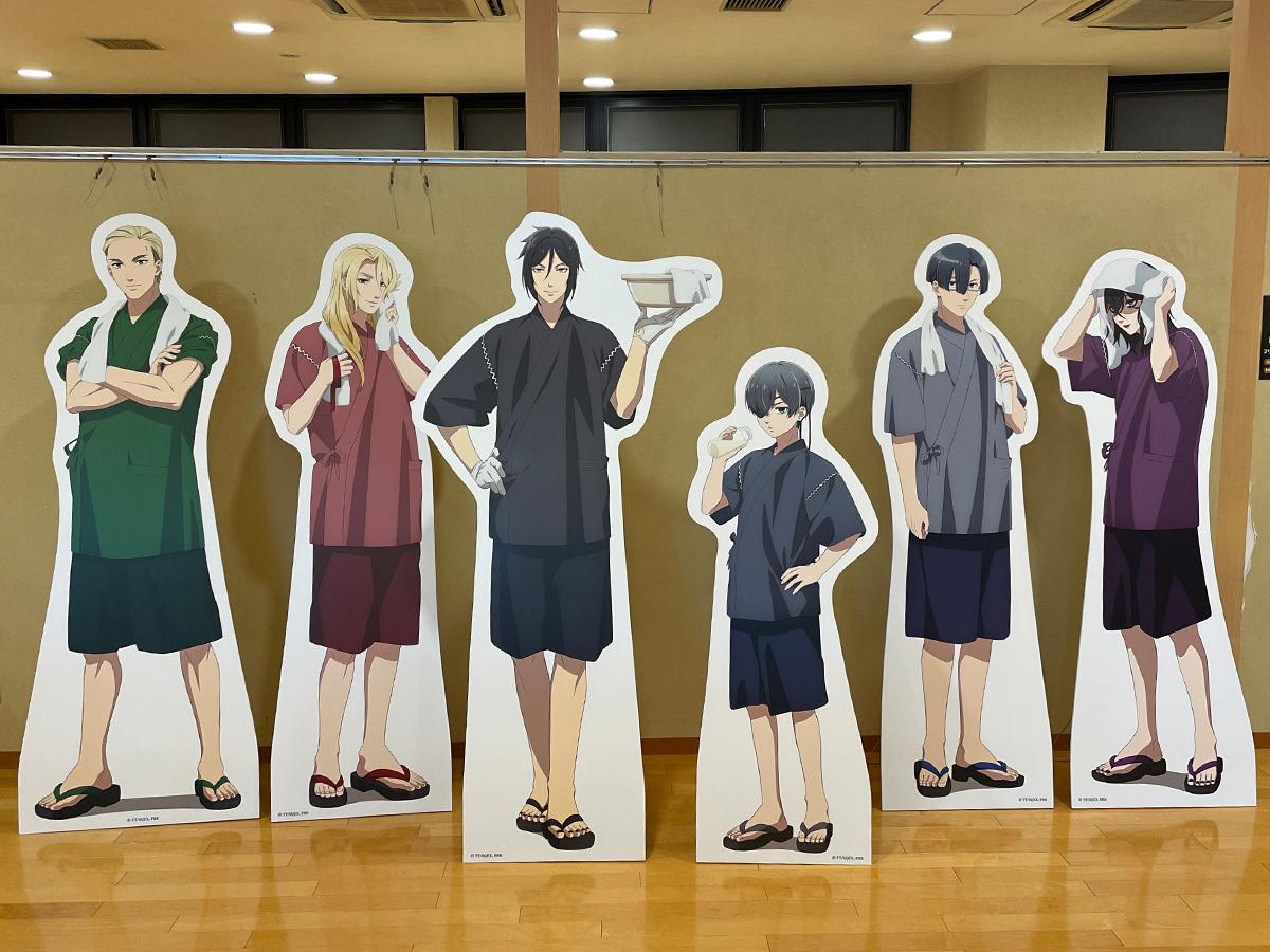 豊島園 庭の湯」と「黒執事」がコラボ 限定タオル付き入館券も - 練馬