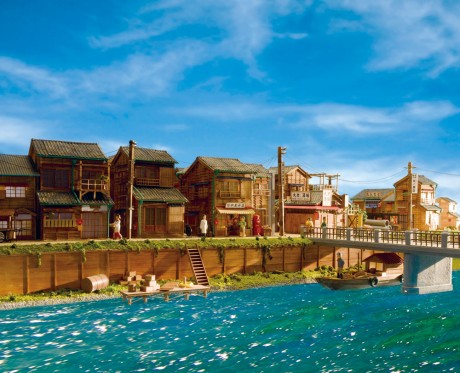 大宮高島屋で「昭和幻風景ジオラマ展」－「梅ちゃん先生」のジオラマも