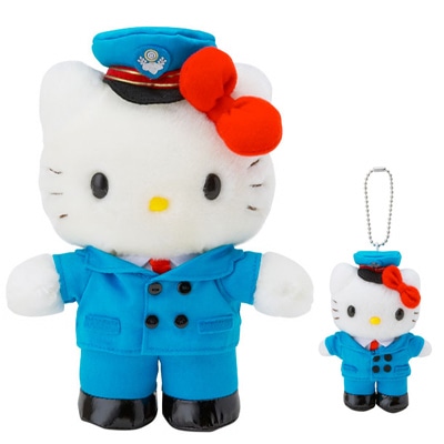 ハローキティが「江ノ電」駅長・駅員に－オリジナルグッズ限定販売へ