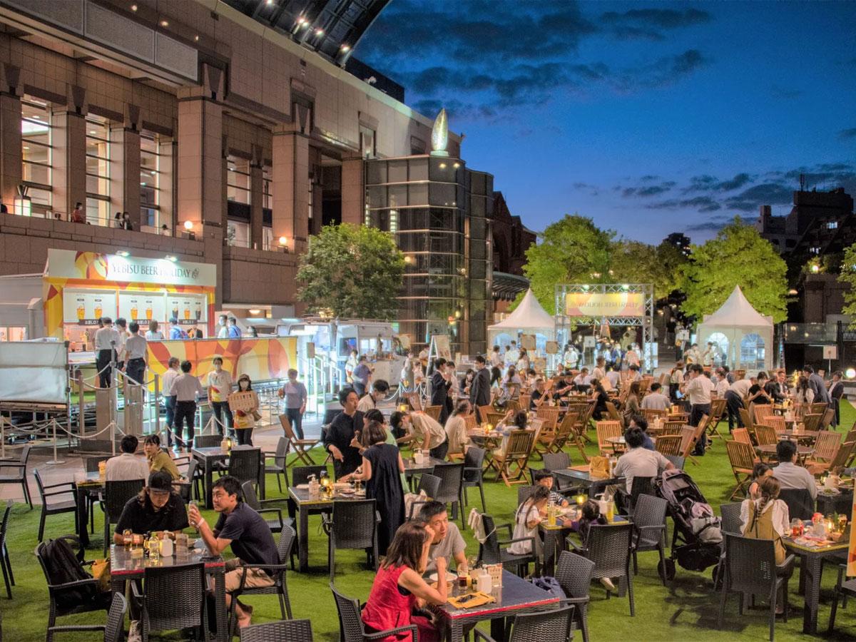 恵比寿ガーデンプレイスで「ヱビスビアホリデー」 先行提供ビールも