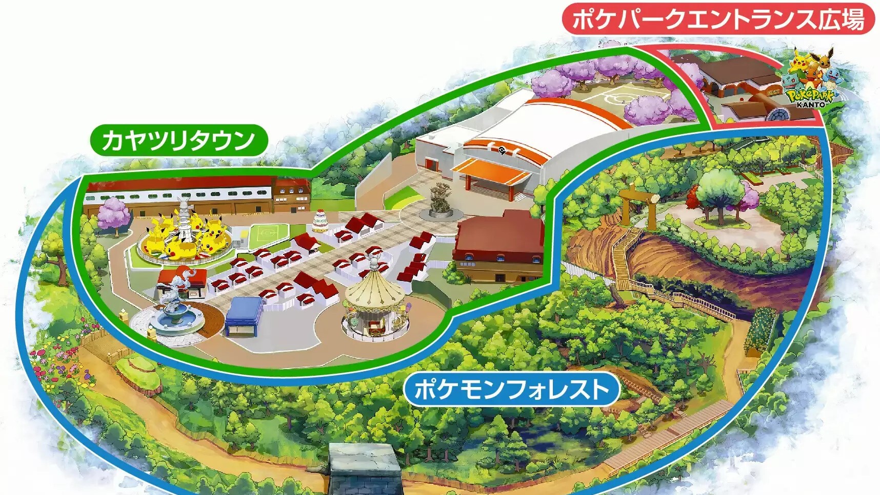 iFLYER: ポケモンに会えたりアトラクションなども登場！ポケモン初の