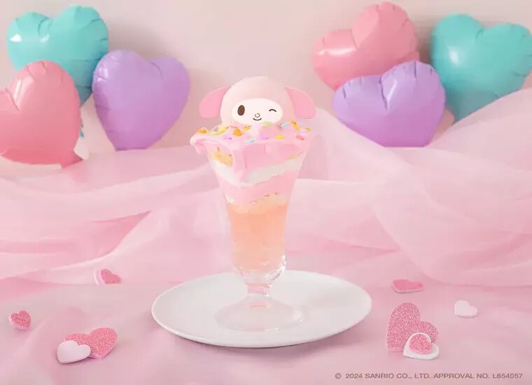iFLYER: マイメロディ50周年を記念したテーマカフェ『My Melody Cafe
