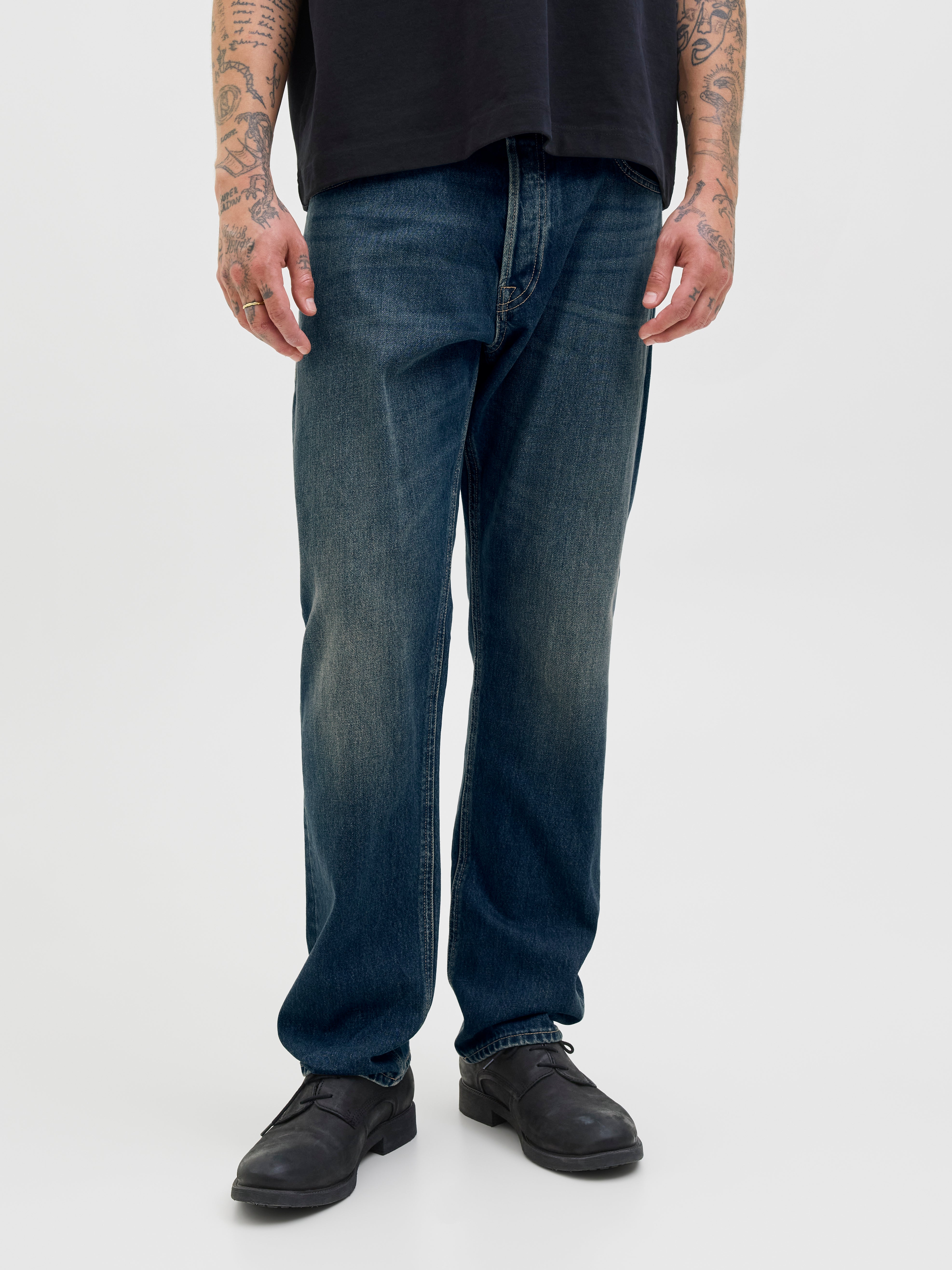 JJICHRIS JJORIGINAL AKM 918 NOOS Relaxed Fit Jeans | Medium Blue