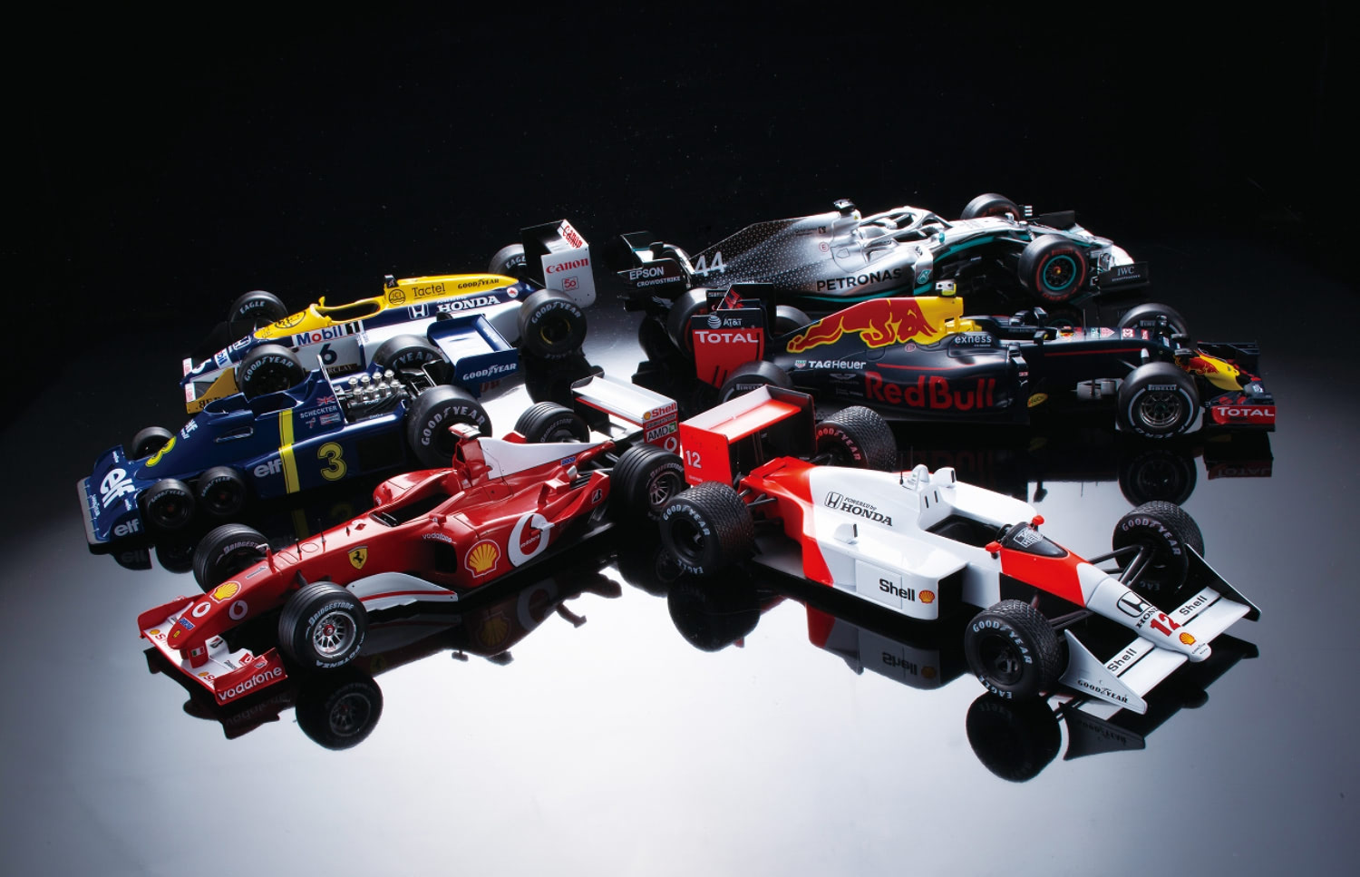 歴代の伝説的F1マシンの1/24スケールが隔週で届く｜『ビッグスケール