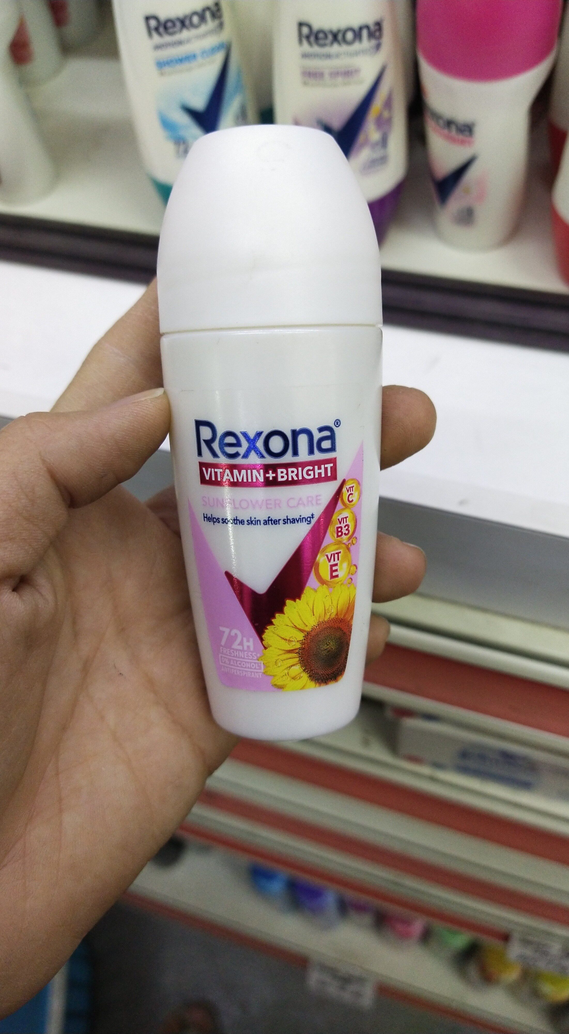 Rexona sunflower care roll on