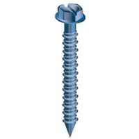 COBRA ANCHORS 670T Screw, 3/16 in Thread, 1-1/4 in L, Hex, Socket