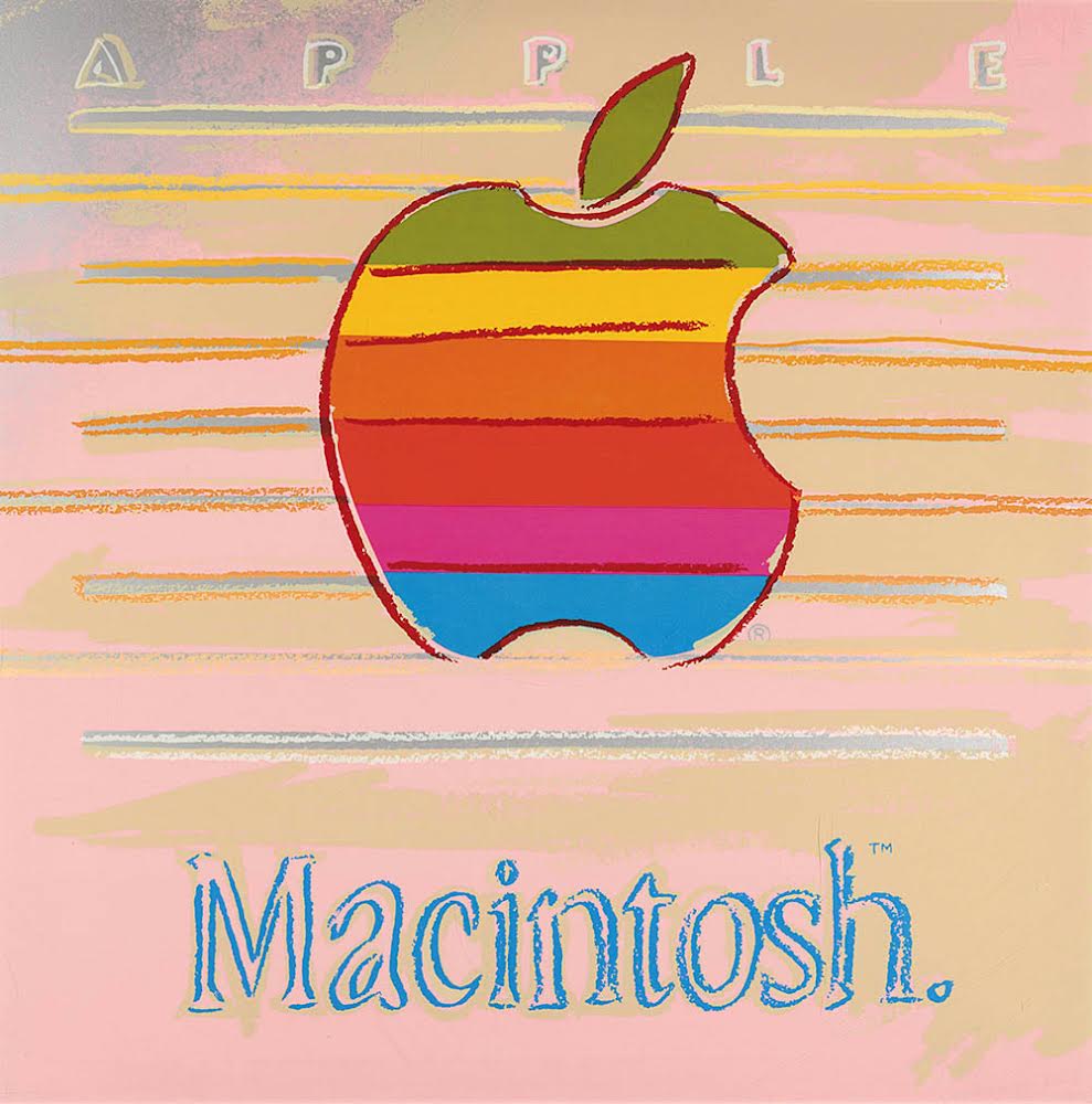 Andy Warhol, Apple, from the Ads Portfolio, 1985, Screen Print (S)