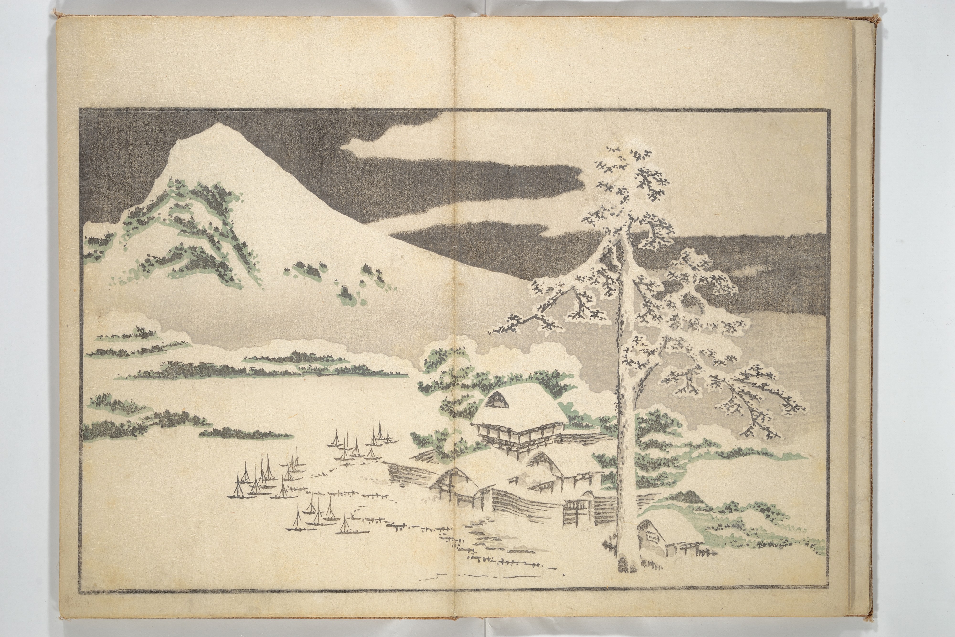 Katsushika Hokusai 葛飾北斎 - A Realistic Sketchbook by Hokusai