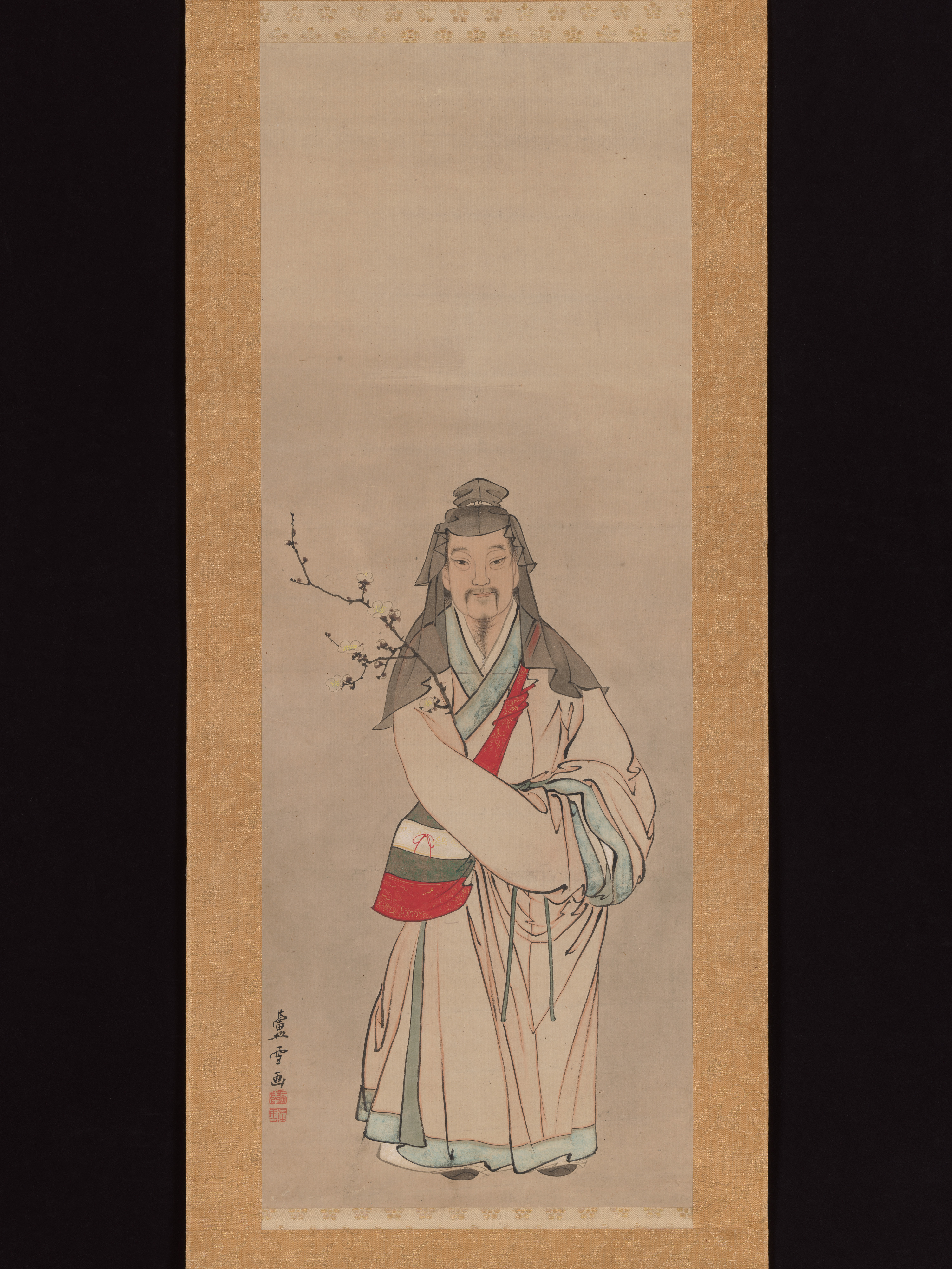 Nagasawa Rosetsu 長澤蘆雪 - Tenjin Traveling to China - Japan