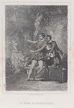 Jules David - Costume plate from Le Journal des Dames et des