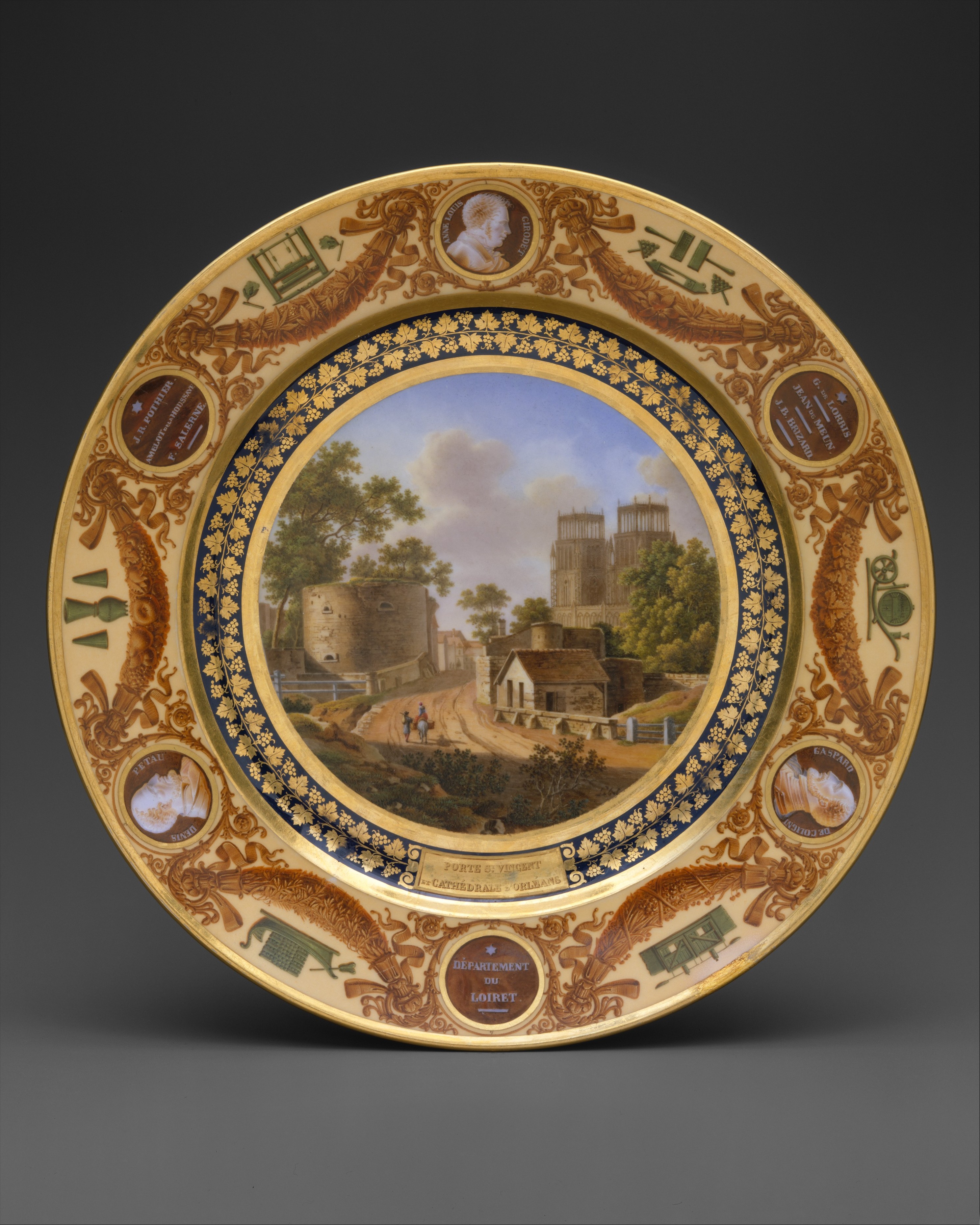 Sèvres Manufactory - Plate from the 