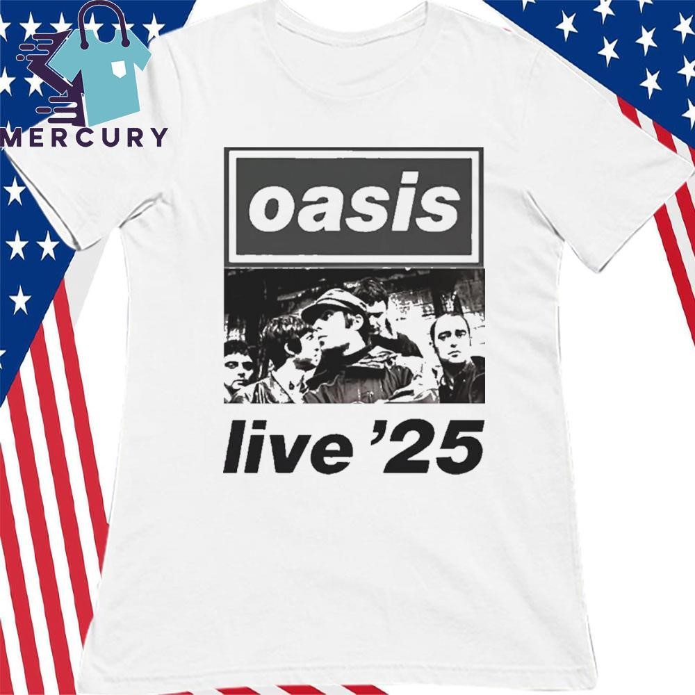 Design Oasis Live 25 Tour Shirt, hoodie, sweater, long sleeve and