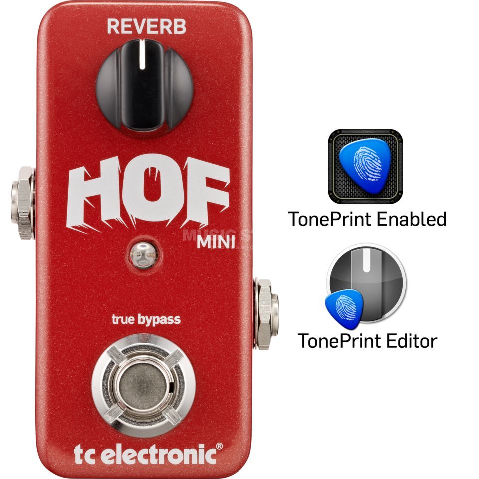 TC Electronic HOF Hall of Fame Mini Reverb Toneprint Enabled