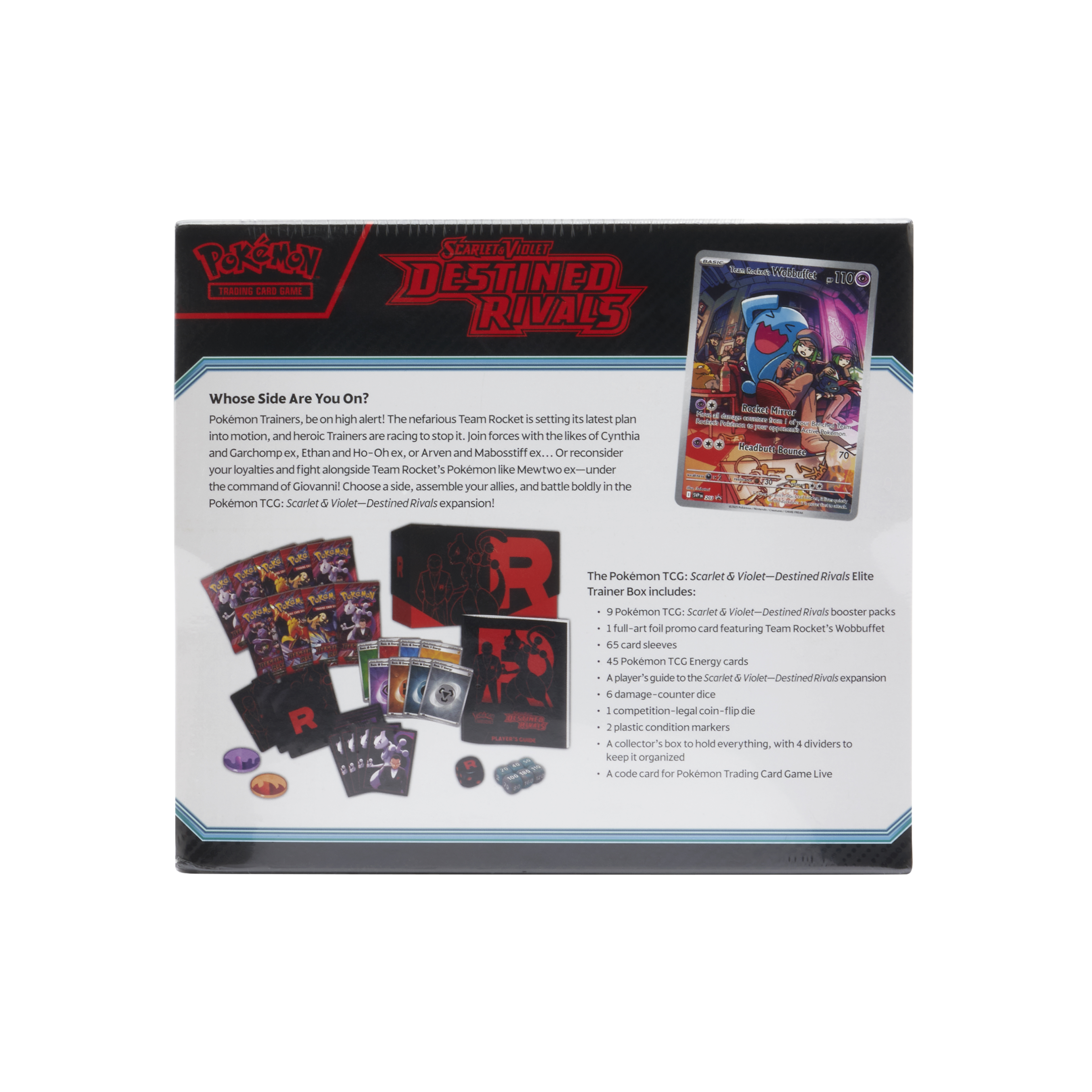 2025 Pokémon Scarlet & Violet Destined Rivals Elite Trainer Box