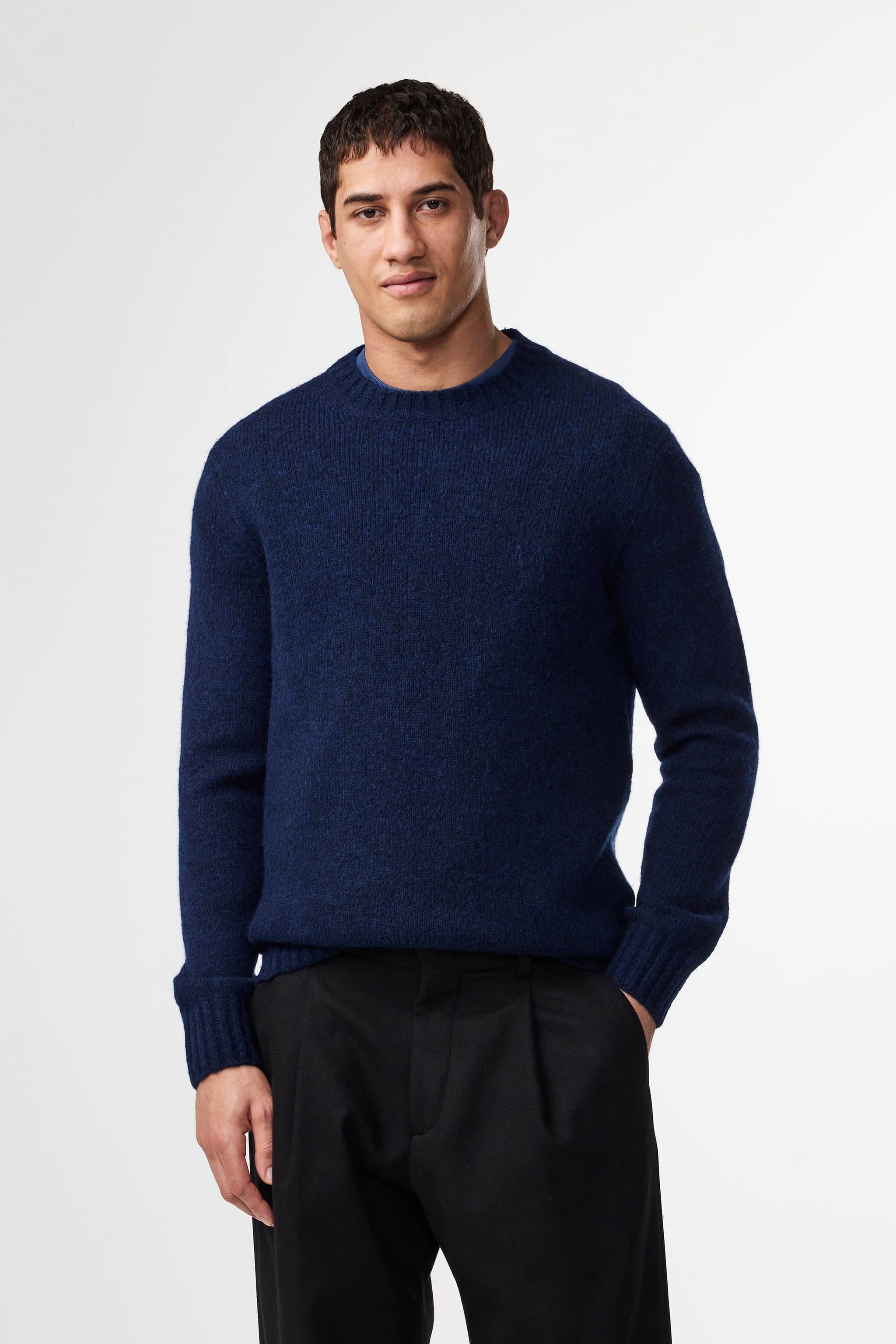 Lee 6598 men's sweater - Navy Blue - Buy online at NN.07®