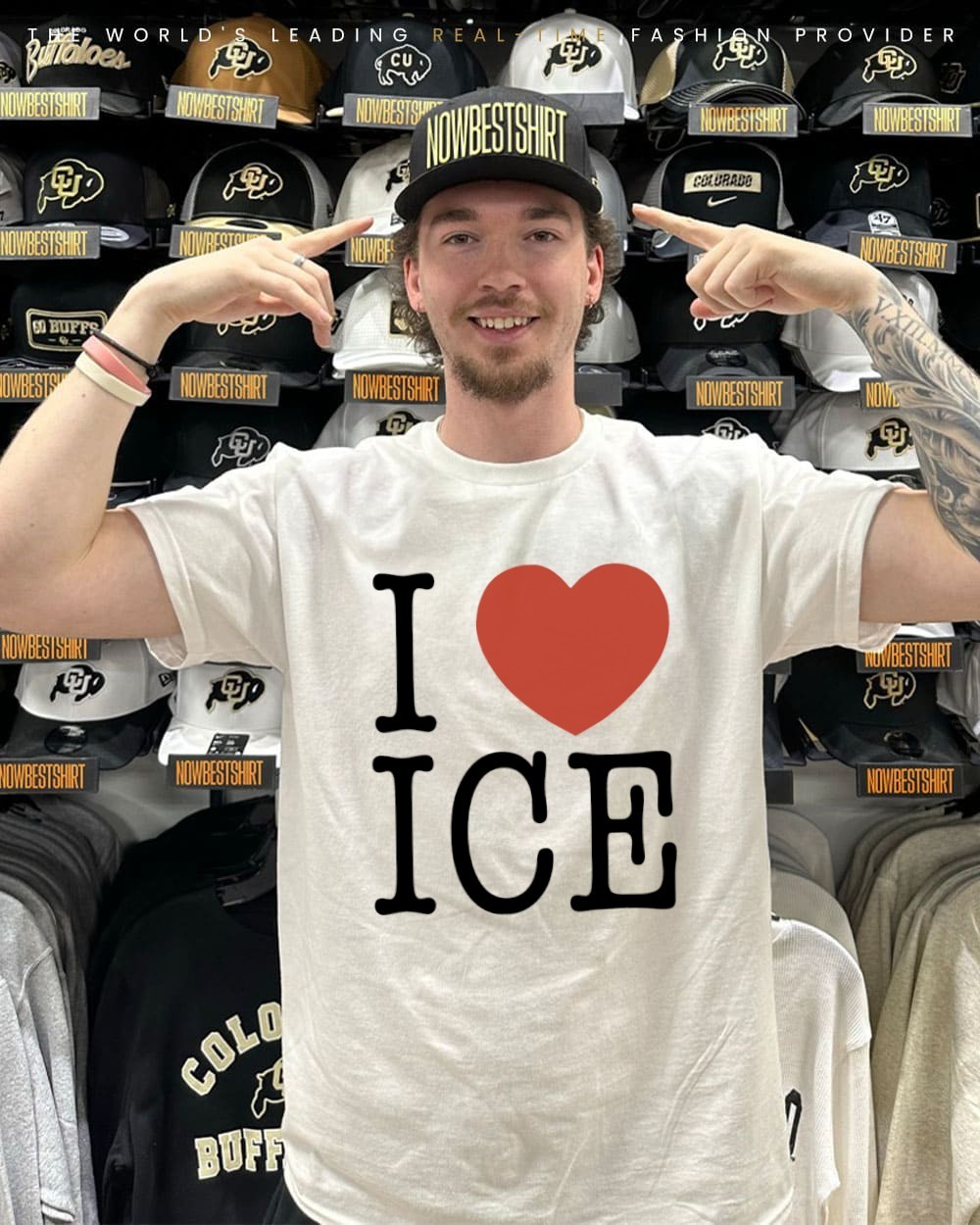 I Love ICE shirt, hoodie, sweatshirt & apparel