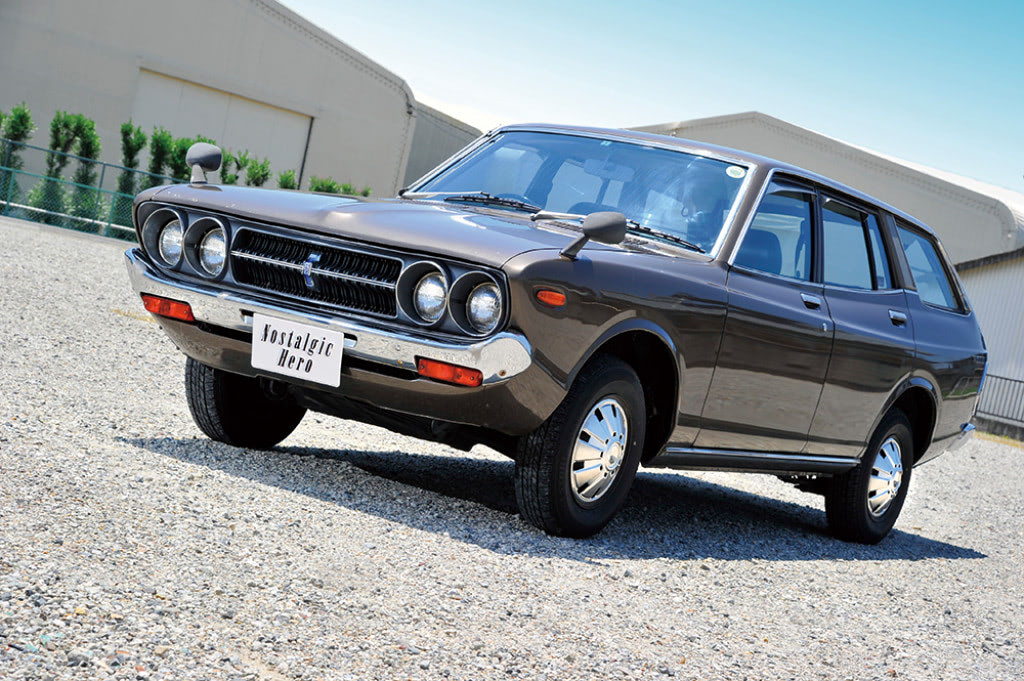 610 810ブルーバードの間に割り込んだ？ 710バイオレット 76年式 日産