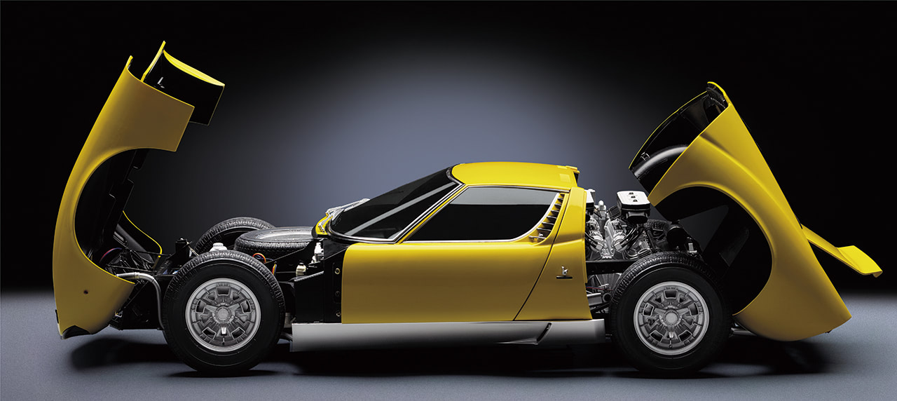 アシェット「ランボルギーニ ミウラをつくる」販売開始