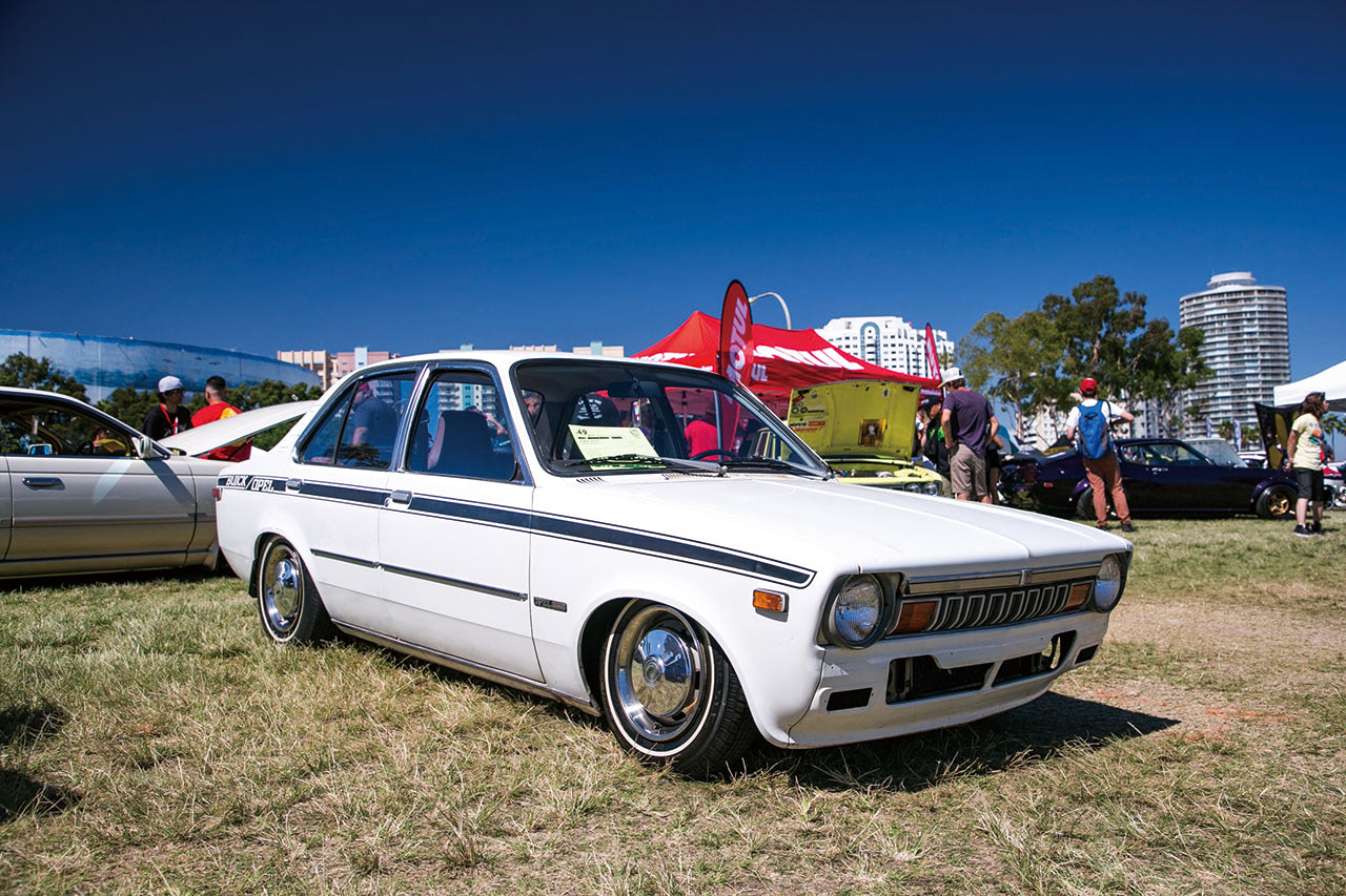 ステップバンもAZ1もランエボも西海岸に！ 史上最大。カリフォルニアの