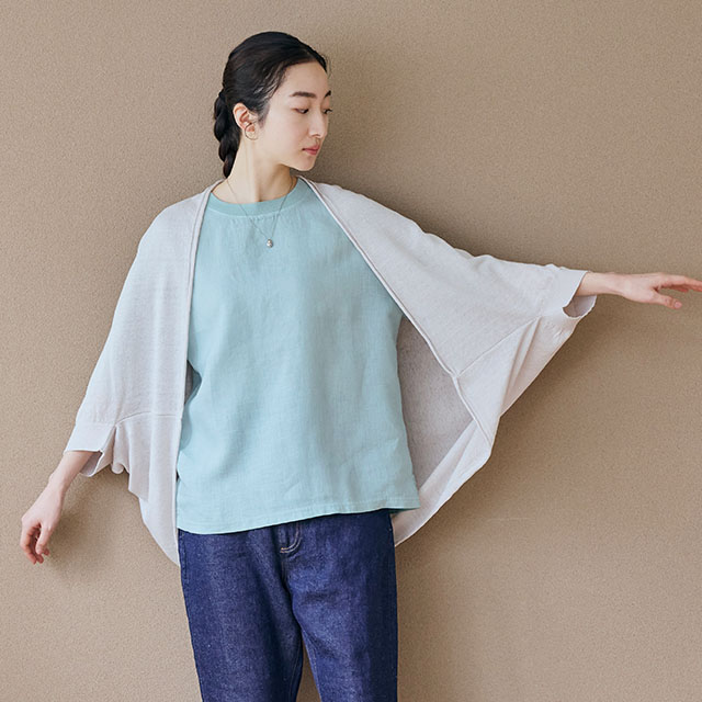 サイズフリーの麻の羽織り｜衣料品｜中川政七商店 公式サイト