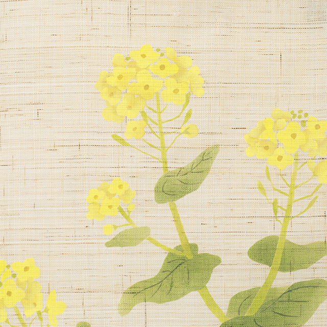 WEB限定】十二ヶ月のタペストリー 三月「菜の花」｜家を装う｜中川政七