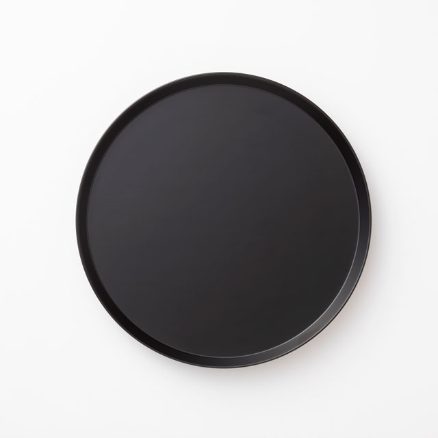 RIN&CO. 越前硬漆 平皿 真塗 黒 L｜食卓の道具｜中川政七商店 公式サイト