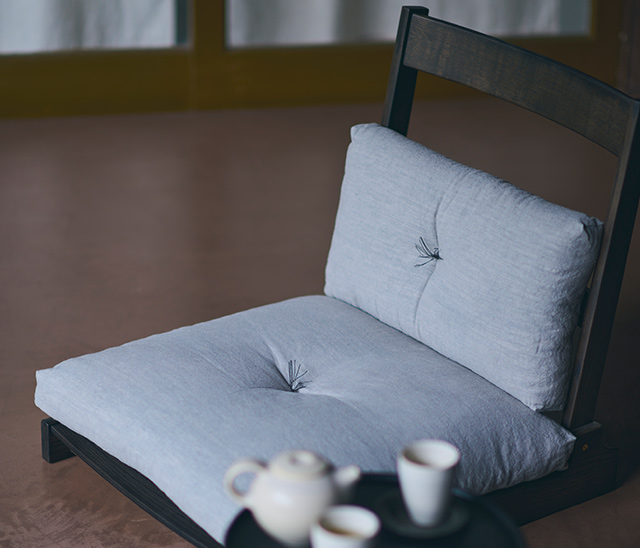 麻紙布の座布団｜家を装う｜中川政七商店 公式サイト