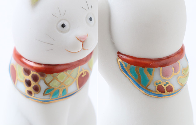 上出長右衛門窯 二寸ちょうえもん招猫 果物｜家を装う｜中川政七商店