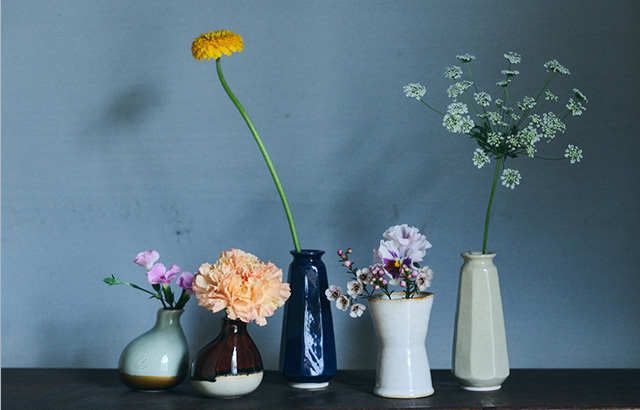 瀬戸焼の花入れ 徳利型｜園芸｜中川政七商店 公式サイト