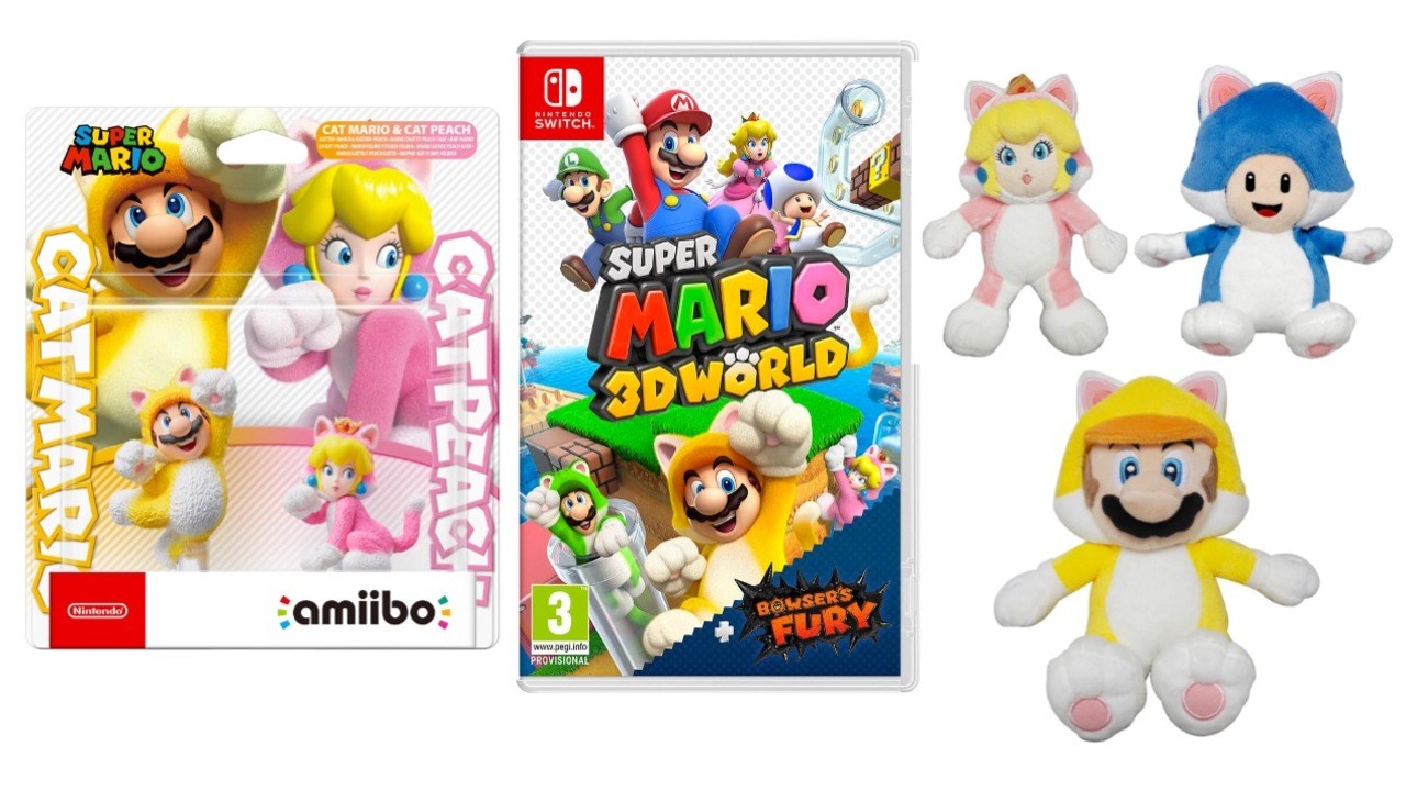 Lovely Super Mario 3D World + Bowser's Fury Goodies Appear On