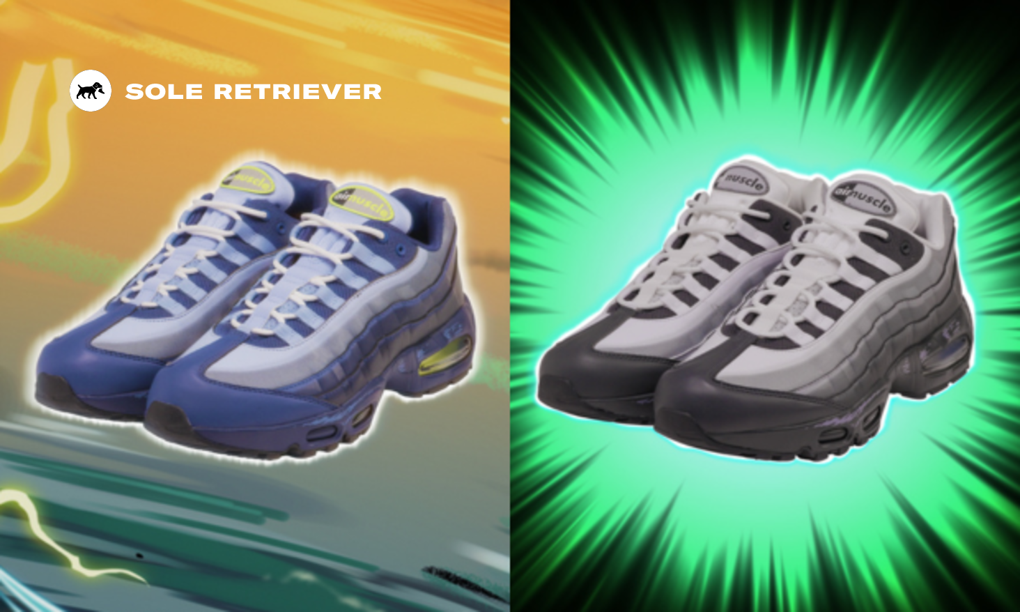 The Yu-Gi-Oh! x Nike Air Muscle 95 Pack Releases September 2025