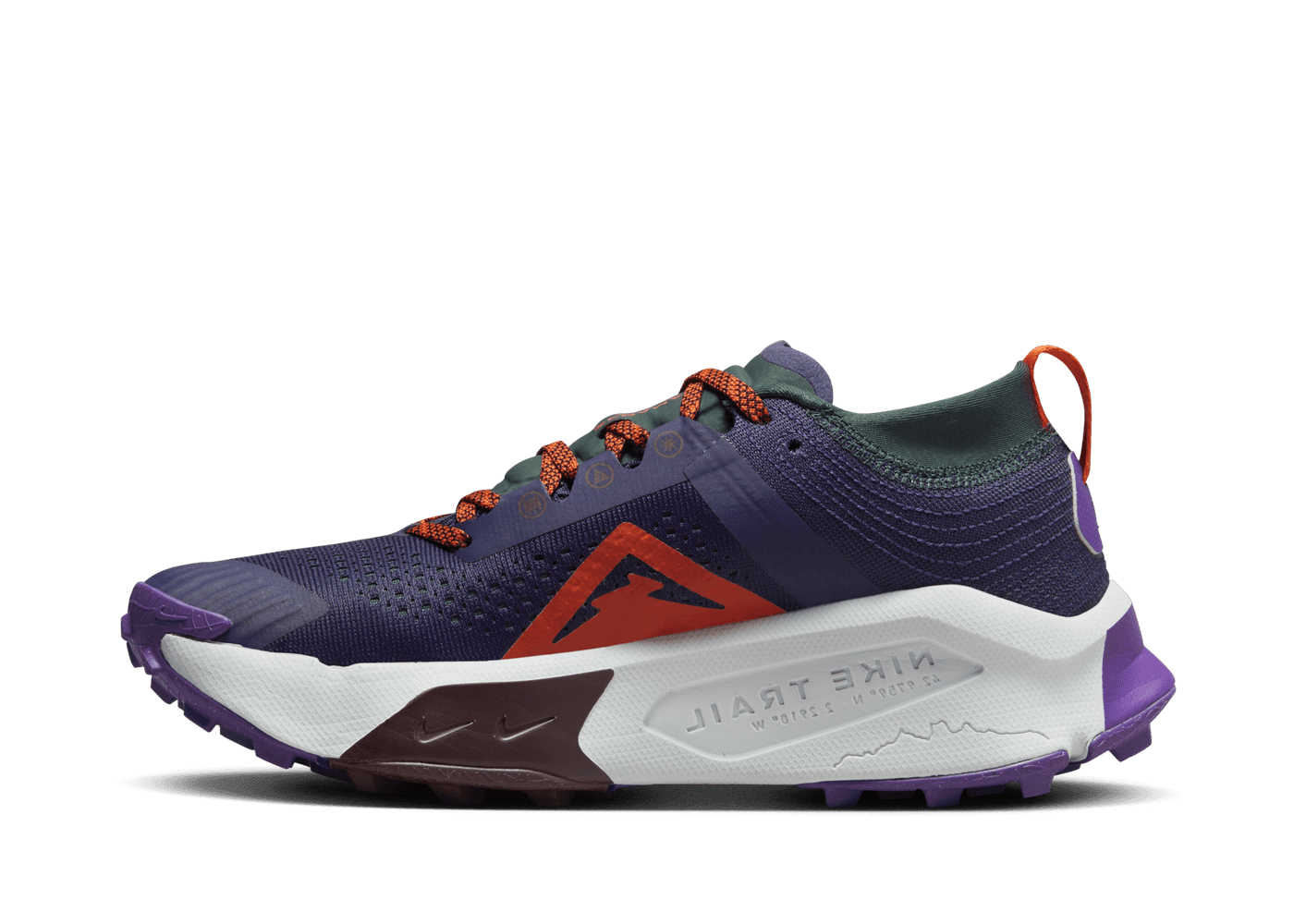 Nike ZoomX Zegama 'Purple Ink Safety Orange' (W) - DH0625-500