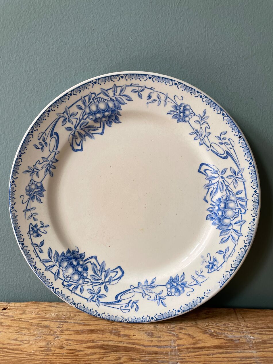 BFK（Boch Freres Keramis） RÉGENT プレート 1890s ~