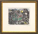 ベルナール・ビュッフェ「MON CIRQUEより『モン・シルク:空中ブランコ