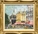 山下清「スイスの町」リトグラフ :: 絵画買取・販売 - シバヤマ