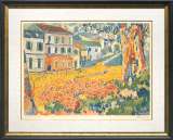 ベルナール・ビュッフェ「SAINT-TROPEZ, LE PORT No.83」カラードライ