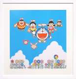 村上隆「おすわりドラえもん「泣いたり笑ったり」」オフセット